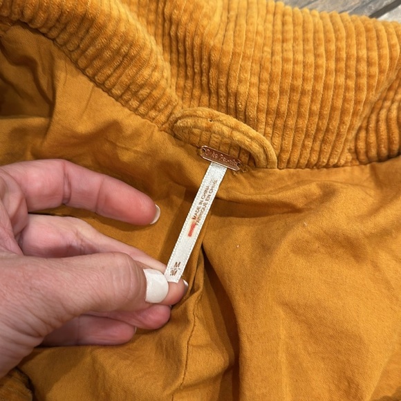 Free People Slouchy Dolman Moto Jacket Caramel medium - Picture 4 of 7